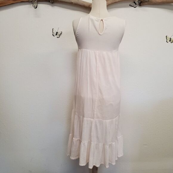 H&M conscious collection pale pink crochet gown - Picture 5 of 8